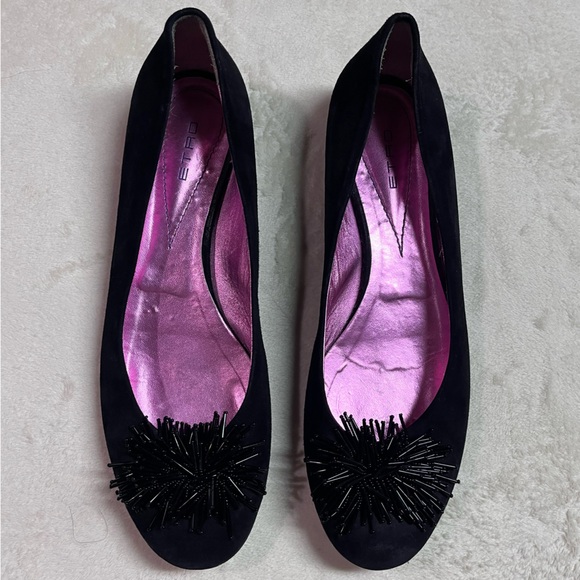 Etro Sueded Ballerina Flats Made in Italy Size 41 - Picture 3 of 6